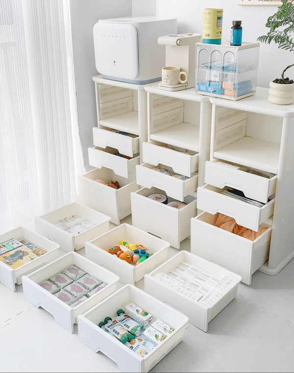 Tủ nhựa đựng đồ cho bé Luxury